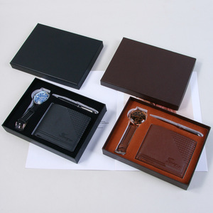 Set de regalo empresarial para hombre: reloj, billetera, bolígrafo, lujoso y exquisito, para el Día de San Valentín o el Día del Padre - Product Image 1