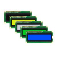 Fabricant de sources Écran LCD à cristaux liquides LCD1602C Bleu Jaune Écran LCD 5V Écran LCD industriel COB 1602A 1602C