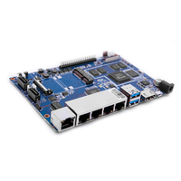 Placa de Desarrollo Banana Pi R2 Pro con 2GB de RAM RK3568 Kit de Router de Red Gigabit Inteligente