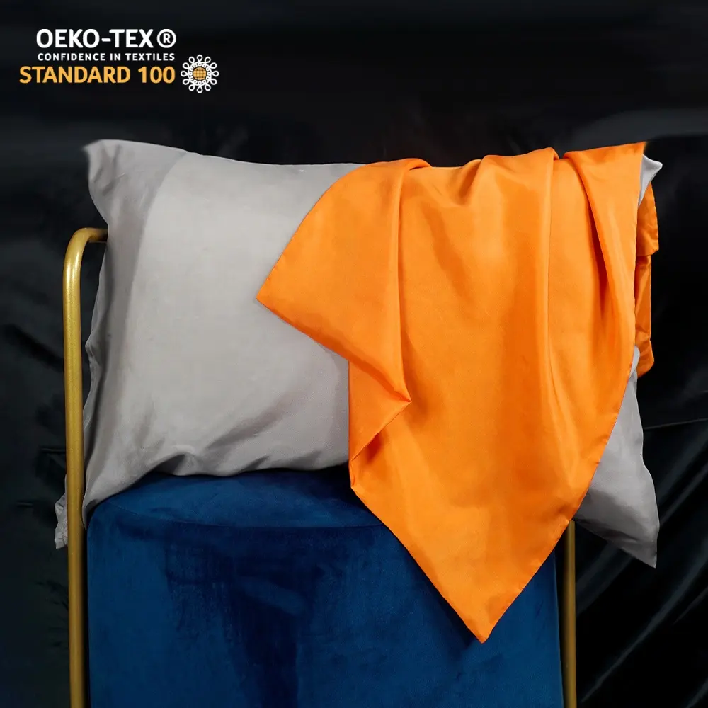 ギフトボックス付きHabotai枕カバー100% マルベリーシルクはカスタマイズされたロゴを受け入れます