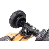 Kades — skateboard électrique tout terrain, planche à roulettes avec grande roue de 9 pouces, 10000mAh, sur route et hors route