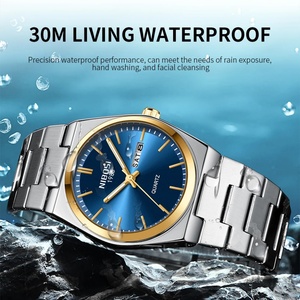 Reloj de Pulsera de Cuarzo de Lujo NIBOSI para Hombre, Relojes Deportivos para Hombre, Resistentes al Agua, Luminosos, con Fecha, Semana, Reloj de Acero Inoxidable para Hombre, Relogio Masculino - Product Image 4