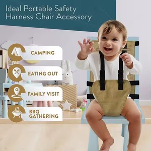 Accessoire portatif de <span class=keywords><strong>chaise</strong></span> haute de siège de harnais de voyage de bébé pour l'accessoire essentiel de <span class=keywords><strong>chaise</strong></span> de sécurité de voyage de <span class=keywords><strong>voiture</strong></span> - Product Image 2