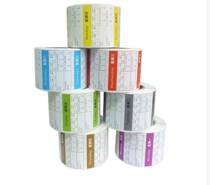 Set di etichette settimanali multicolori, etichette a rotolo impilabili per la gestione del tempo e l'organizzazione - Product Image 4