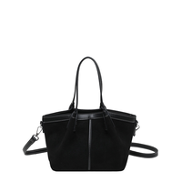 Kleine niche Vintage Me-ladin Frosted PU handtas voor dames Herfst High-end Luxe Casual Veelzijdige Open Schouder Crossbody Tas