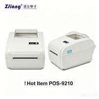 Imprimante d'étiquettes POS9210, machine d'impression d'étiquettes adhésives 4x6, imprimante thermique pour étiquettes d'expédition express US Europe, étiquettes postales adhésives