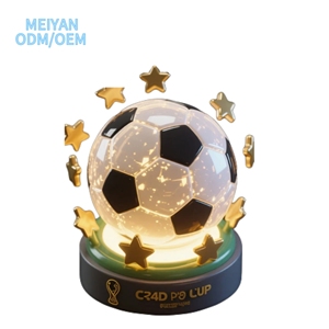 Sáng tạo 3D bóng đá <span class=keywords><strong>LED</strong></span> ánh sáng ban đêm tùy chỉnh bầu không khí trang trí đèn quà lưu niệm cho các sự kiện trò chơi thể thao trong 2026 - Product Image 2