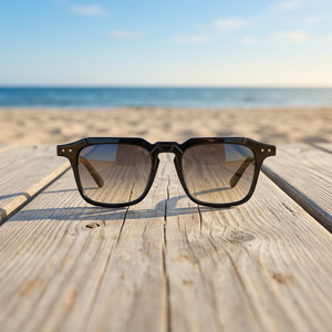 Nueva tendencia en gafas de sol UV400 para mujer, color negro brillante 2048 - Product Image 3