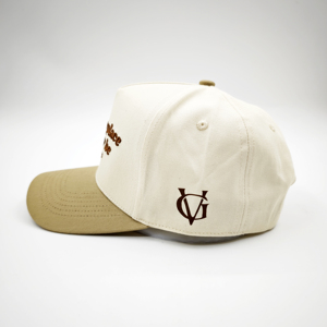 Gorra de Béisbol de 5 Paneles de Alta Calidad, Logotipo Bordado en 3D Personalizado, Diseño Dobby Dot, Estilo Gorra Deportiva para Papá, Dos Tonos, 100% Algodón - Product Image 3