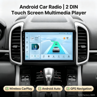 Radio de Coche Android 2DIN Universal KZS con Pantalla OLED Táctil, WiFi para Mirror Link, Reproductor de DVD Multimedia para Coche con 4G/5G Integrado