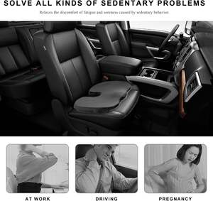 Coussin Ergonomique pour Chaise de Bureau, Siège de Voiture, Canapé – Oreiller Orthopédique en Mousse à Mémoire de Forme pour Soulagement de la Sciatique – Conception Écologique pour Lit - Product Image 4