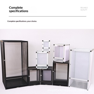 Simple Cross-Border Climbing Pet Mesh <strong>Cage</strong> Aluminum Alloy Breeding Box Chameleon Detachable Reptile Ventilation - Product Image 2