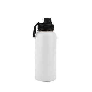 32oz Stainless Steel Sports Water Bottles <b>Flask</b> With Wide Mouth Double Leak Proof Bottle - Product Image 3