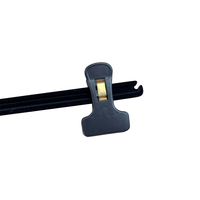 Elegante schwarze Samt Kamelie Schaufenster puppen Set ABS Stilvolle Mantel & Rock Kleiderbügel für Schrank Organisation aus strap azier fähigem Kunststoff