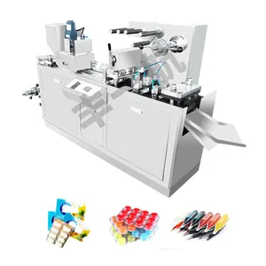 Máquina de muestras de crema cosmética DPB100 máquinas de envasado de blíster de placa plana