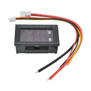 DC 100V 50A 100A LED Dual Digital Volt Amp Meter Gauge Voltmeter Ammeter