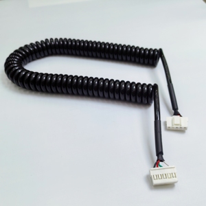 Özel Yüksek Esneklikli Siyah 2 3 4 5 6 7 8 Çekirdekli Yaylı Kablo Pvc/Pur Elektrikli Yaylı Spiral Sarmal Tel Bakır Kablo Molex Kablo - Product Image 3