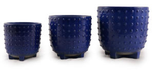 Pot de fleurs en céramique pour bassin de jardin, résistant à l'humidité, respirant, sur pied - Product Image 3