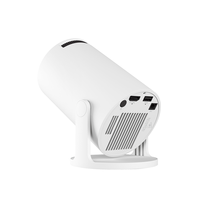 Projecteur Intelligent Mini HY300 Pro Wi-Fi BT Android 11.0 Compatible 1080P 4K Double Wi-Fi BT 5.4 Projecteur Portable Intérieur Extérieur