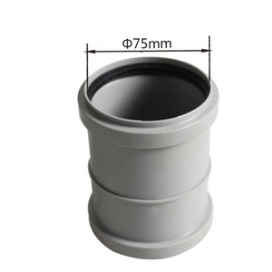 Kitchen Sink Shower Compression <b>Fittings</b> for Bath PVC Pipe Connector 75 mm Straight Pipe Adapter Bathroom Waste Pipe Joiner - Product Image 3