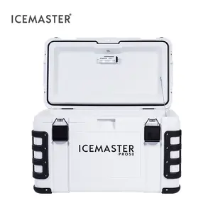 IceMaster 50 70 120L büyük boy dayanıklı bira kutusu soğutucu sert taraflı soğutucu kutu özel logo
