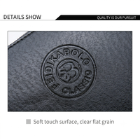 Portefeuille de luxe pour homme en similicuir PU, grande capacité, pochette à monnaie, pochette de poignet, organisateur de documents en similicuir végétalien, idéal pour les affaires