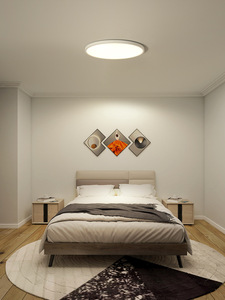 โคมไฟเพดาน LED ทรงกลมหรี่แสงได้ IP44กันน้ำ40W สำหรับญี่ปุ่น - Product Image 3