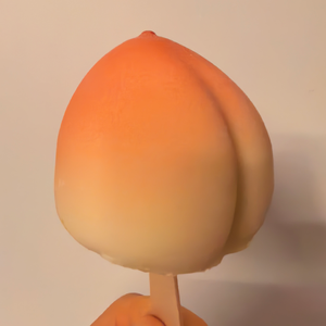 Helado en Forma de Durazno 3D, Sabor a Fruta, Viral en TikTok, Postre Exótico, Caja de Embalaje para Snacks, Venta al Por Mayor, Personalizable - Product Image 2