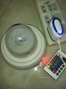 Led Cube bóng đồ nội thất RGB pin cảm ứng phí LED nguồn ánh sáng đèn - Product Image 5