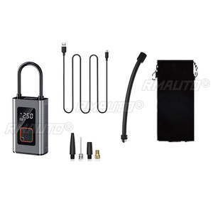 Mini gonfleur de pneus intelligent sans fil avec affichage numérique, pompe à air haute pression sans fil pour voiture, moto, vélo, ballon - Product Image 5