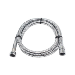 Vente chaude Chrome Fini Tuyau De <span class=keywords><strong>Douche</strong></span> 304 En Acier Inoxydable Double Serrure <span class=keywords><strong>Anti</strong></span> Twist Conception <span class=keywords><strong>Flexible</strong></span> pour Le Marché Américain Et L'Allemagne - Product Image 4