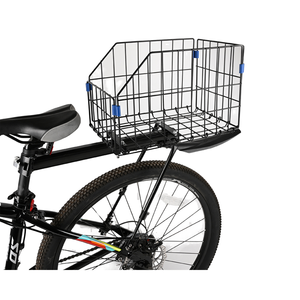 Nouveau <span class=keywords><strong>porte</strong></span>-bagages de vélo à dégagement rapide <span class=keywords><strong>porte</strong></span>-bagages arrière de vélo de cargaison installer des outils vélo de montagne grande capacité étagère panier - Product Image 1