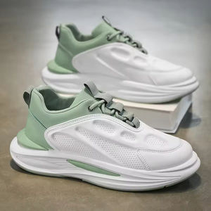 Baskets décontractées sportives pour hommes toutes saisons, tendance mode, respirantes, semelle intermédiaire EVA, semelle souple antidérapante en maille - Product Image 4