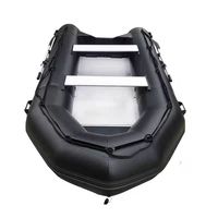 Bateau de pêche de sauvetage en aluminium léger et bon marché Bateau d'assaut gonflable automatique pour 2-10 personnes Nouveau