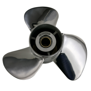 Hélice hors-bord Yamaha 25-60HP 10 1/4 X 14 3 pales en acier inoxydable 13 dents RH de remplacement 663-45930-00-98 - Product Image 5