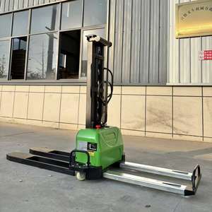 Nuevo producto 2026, cargador de paletas de autoelevación con batería de litio, apilador de autocarga portátil de elevación de carga automática semieléctrico - Product Image 1