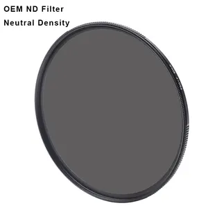 ND Filters 52mm 55mm 67mm 77mm 82mm Neutral Density Filters ND2 ND4 ND8 ND16 ND32 ND64 ND100 ND200 ND400 Custom Camera Filters