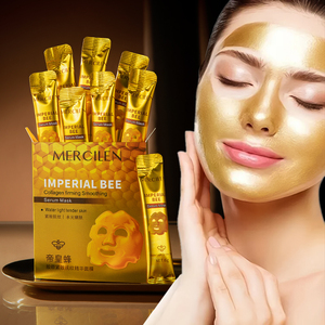 Maschera Essenza Rassodante e Antirughe al Propoli Imperiale Mercilen OEM/ODM, 6g*10 Pezzi - Vendita Calda - Product Image 4
