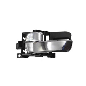 Handle pegangan pintu Interior mobil otomatis kiri kanan depan belakang kenop dalam dengan kunci untuk Nissan QASHQAI 2007-2013 - Product Image 5