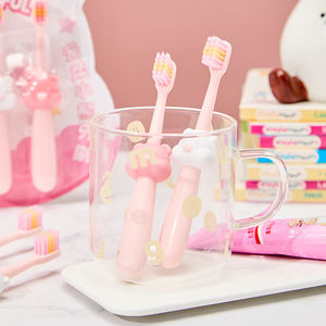 Set di 5 Spazzolini da Denti per Bambini con Design Personalizzato a Forma di Orsetto, Setole Morbide, Produttore di Spazzolini in Plastica - Product Image 4