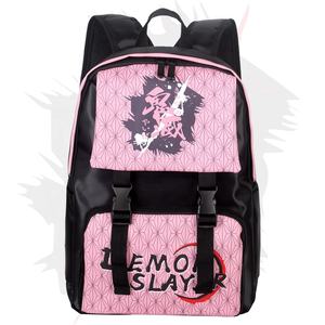 Dessin animé Anime <span class=keywords><strong>Manga</strong></span> périphérie étudiant <span class=keywords><strong>sac</strong></span> d'école ordinateur <span class=keywords><strong>sac</strong></span> à <span class=keywords><strong>dos</strong></span> démon tueur Kimetsu No Yaiba toile <span class=keywords><strong>sac</strong></span> à <span class=keywords><strong>dos</strong></span> Nezuko Tanjirou - Product Image 6