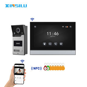 <span class=keywords><strong>Sonnette</strong></span> vidéo intelligente avec écran tactile IPS de 10 pouces, 1080P, avec application Tuya, audio bidirectionnel, idéale pour la sécurité à domicile, la <span class=keywords><strong>protection</strong></span> des villas - Product Image 2