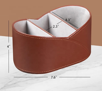LG8114 Organiseur de bureau et de maison multifonctionnel moderne en cuir PU écologique avec logo personnalisé en gros