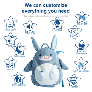 Sacs à dos en peluche personnalisés pour enfants, sacs à dos en peluche pour filles, sacs à dos en peluche pour l'automne - Product Image 2