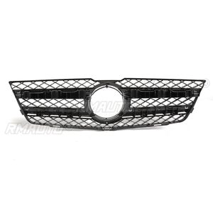 Parrilla Delantera Superior de Alta Calidad para Mercedes Benz GLK / X204 GLK350 2010 2011 2012, Parrillas Deportivas Cromadas Plateadas - Product Image 4