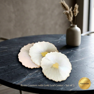 Best Quality Modern Epoxy Resin Crafts Flower Cut Coasters Unique Wood <b>Table</b> Decor <b>Christmas</b> Gifts India Tabletop <b>Mat</b> Base Set - Product Image 1