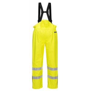 PORTWEST - S780YER4XL Bizflame Rain pantalon jaune antistatique haute visibilité sans doublure-EAN 5036108244362 WORKWEAR RÉSISTANT AUX FLAMMES - Product Image 2