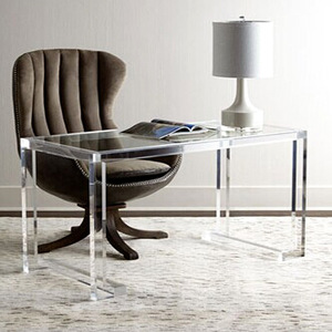 โต๊ะเขียนหนังสืออะคริลิคสำหรับเด็กโต๊ะสำหรับเฟอร์นิเจอร์บ้านสำหรับห้องนั่งเล่นผลิตจากโรงงานที่ทันสมัย - Product Image 2