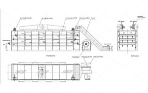 Macchina per l'essiccazione della canapa essiccatore della canapa del fiore dell'essiccatore della maglia della foglia dell'erba del fiore dell'essiccatore della canapa - Product Image 3