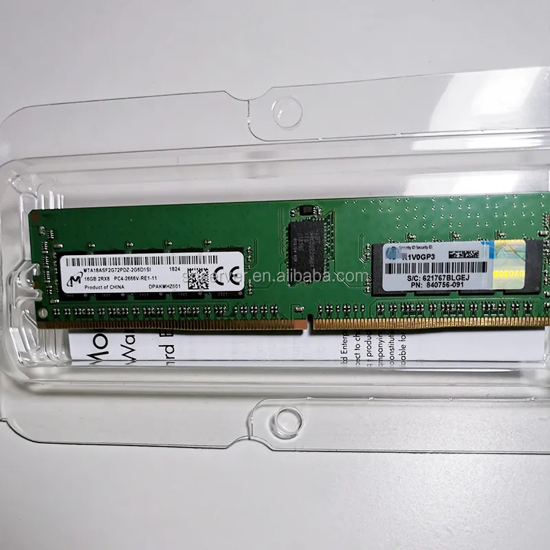 Toptan fiyat 805351-B2132GB Memoria Ram DDR4 32GB 2RX4 hpe için 2400Mhz ddr4 ram bellek